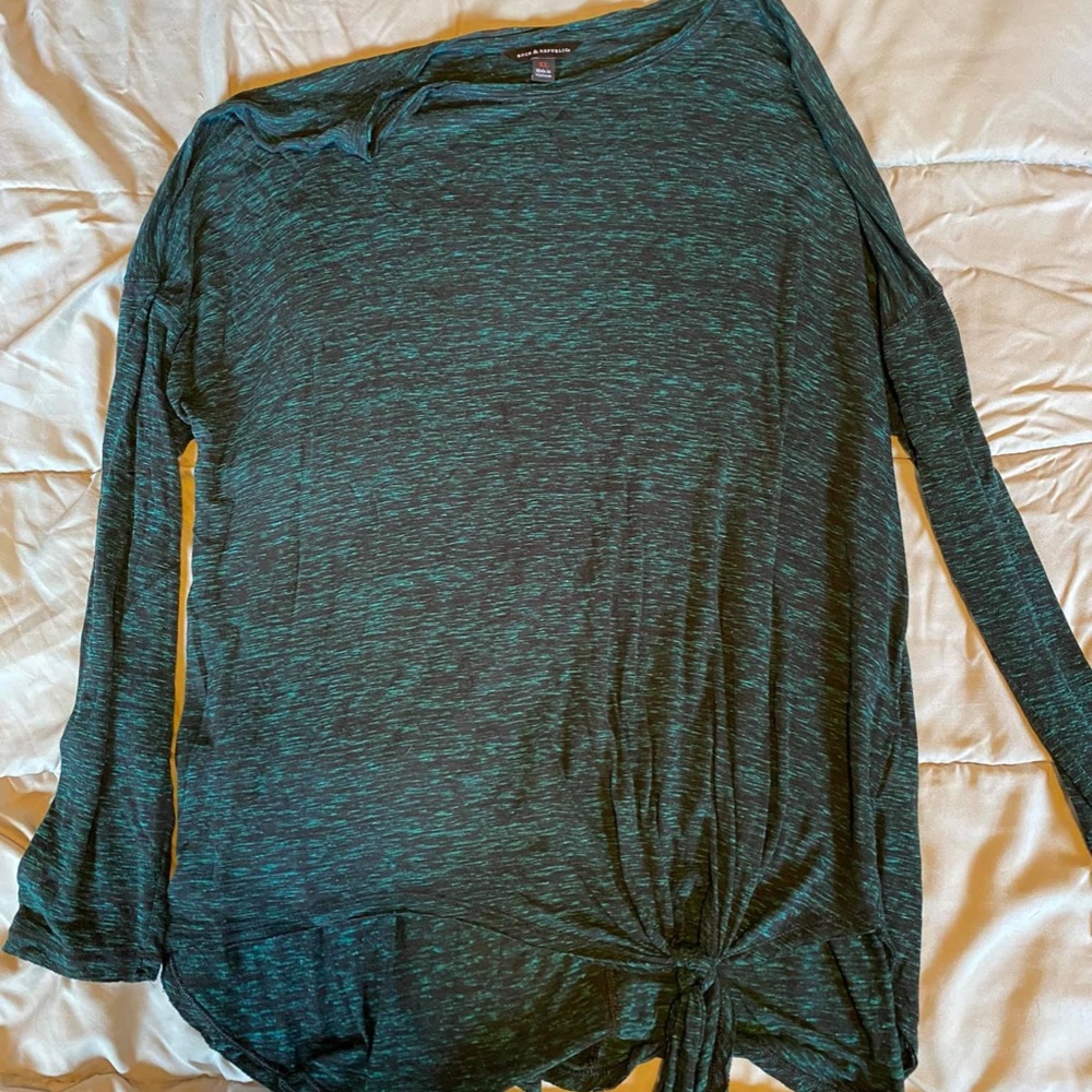 Rock & Republic Side Tie Shirt